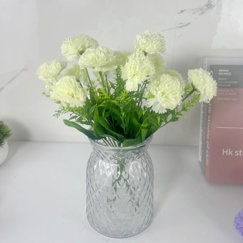 Simulated Hydrangeamacrophylla Flower Carnation Used For Decorating Room Decore