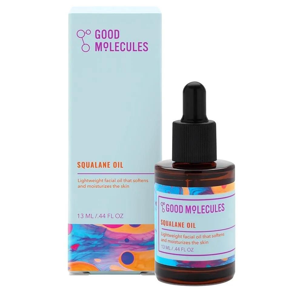 Good Molecules Squalane Oil 13ml 1 Pack Good Molecules Squalane Oil - Moisturizer for Face, Skin