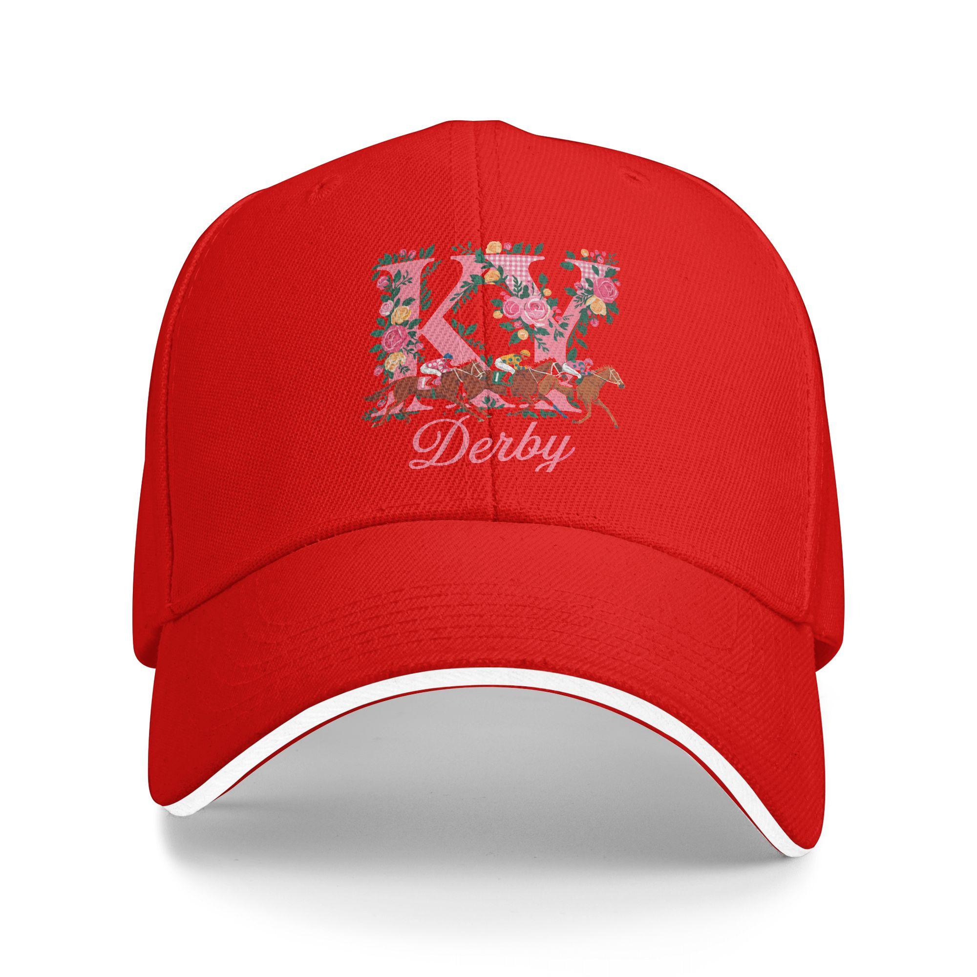 KY Derby Day This Is My Derby Day Dress Funny Horse Racing Baseball Cap Summer Sun Visor Snapback Cap UnisexTeens Baseball Caps One Size