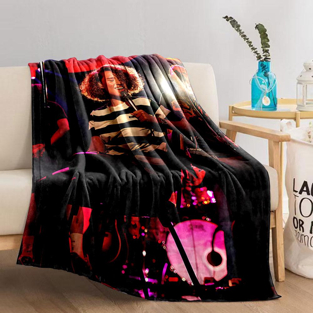 Live Performance Scene Blanket for All Seasons Blanket Lunch Break Throw Gift