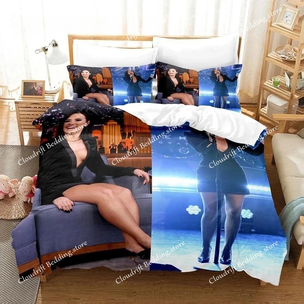 Demi Lovato Bedding Set Single Twin Full Queen King Size Bed Set Aldult Boys Bedroom Duvet cover Sets 3D Print