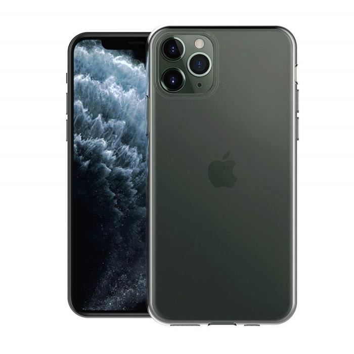 Transparent TPU Gel Case - Phonillico® - iPhone 11 PRO - Soft Silicone - Ultra Thin - Optimal Protection