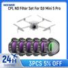 NEEWER CPL ND Filter Set For DJI Mini 5 Pro,Circular Polarizing Polarizer Neutral Density Lens Filter Camera Accessories