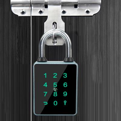 Application TUYA/TTLOCK Cadenas à Empreinte Digitale Sans Clé Cadenas Intelligent Alliage d'Aluminium IP65 Étanche pour Armoire Sac à Dos