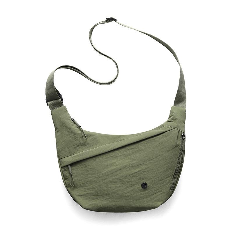 New Oxford Cloth Dumpling Bag Women's Fashion Crescent Bag Mother Shoulder Oblique Span Bag