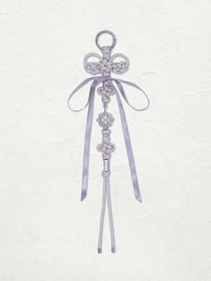 H,apply Hapli X Doha Jangnorigae Keyring Silver