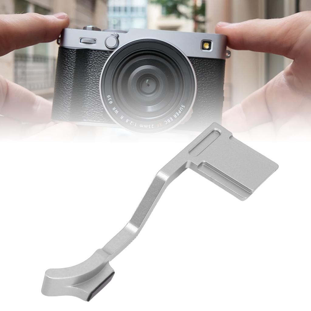 Camera Thumb Support Grip Hot Shoe Cover Camera Thumb Hand Grip Ergonomic  Fit Aluminum Alloy Anodized for Photography