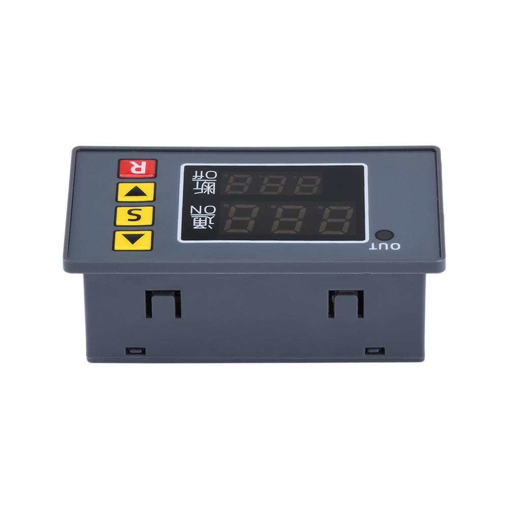 T3231 AC 110V 220V DC 12V Dijital Zaman Gecikmeli Röle LED Ekran Döngü Zamanlayıcı Kontrol Anahtarı Ayarlanabilir Zamanlama Zaman Gecikmeli Anahtar