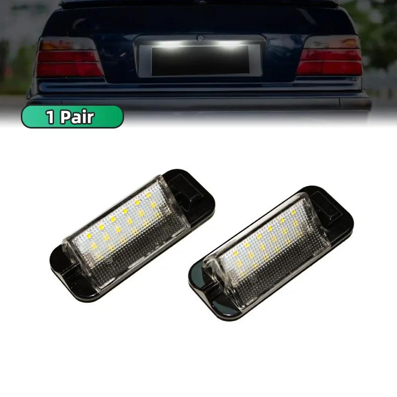 

2-Pack LED License Plate Lights 6000K White Light 12V Number Plate Bulbs for BMW E36 318i 318is 318ti 325i