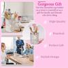 1pc Hexagonal Rhinestone-Embellished Storage Box - Portable Plastic Organizer for Makeup Brushes, Pens, Bathroom & Office Desk Accessories