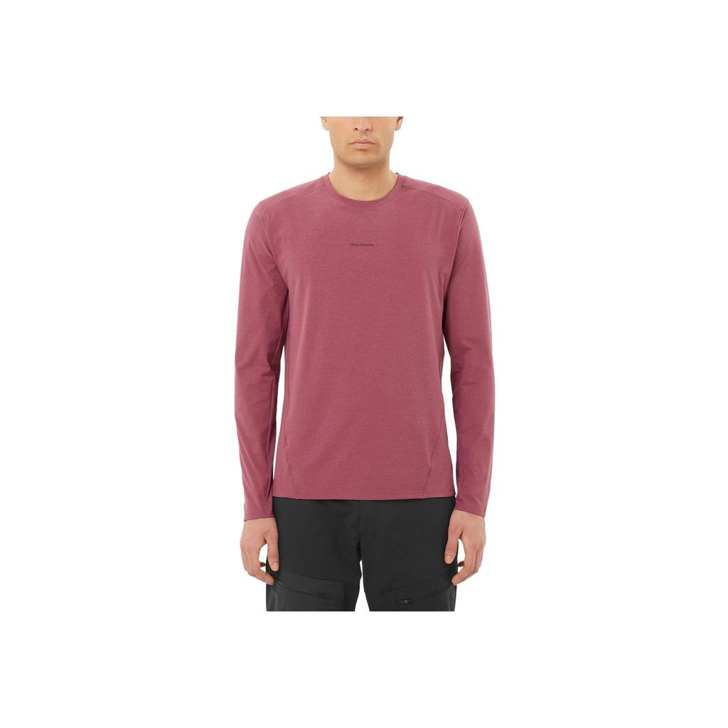 SALOMON Trackline Series Elegant Minimalist Practical Long Sleeve T-Shirt Men Tops C26500