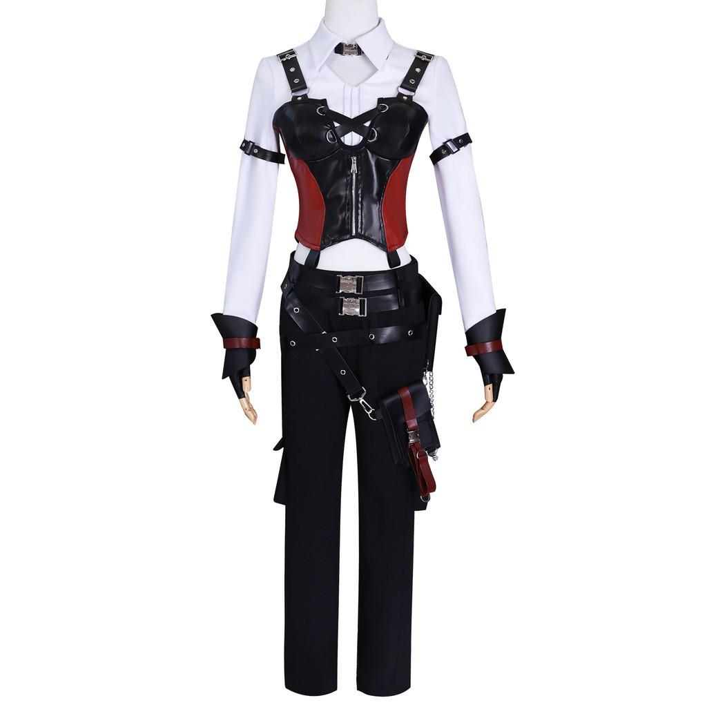Coscosplay Street Fashion Hunter Miss Costume Set In Polyester For Game Anime Roleplay