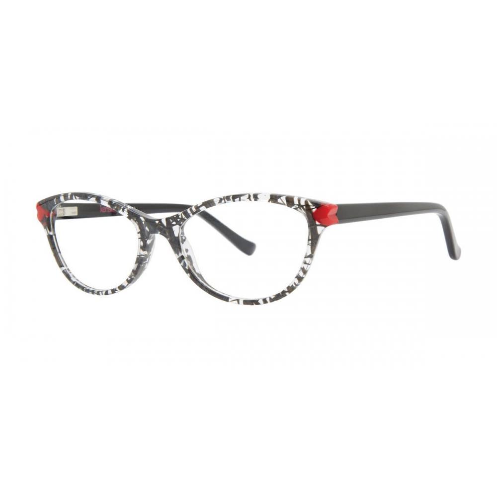 

Kensie Squad Black Crackle Unisex Eyeglasses Black Crackle/46
