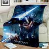 3D Retro Game StarCraft Gamer Blanket, miękki koc do domu, sypialni, łóżka, sofy, pikniku, biura, odpoczynku, koc dla dzieci