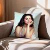 Sweet Girly SSelena Gomez   Pillow Case Pattern Printed Pillowcase For Living Room Sofa Cushion Cover