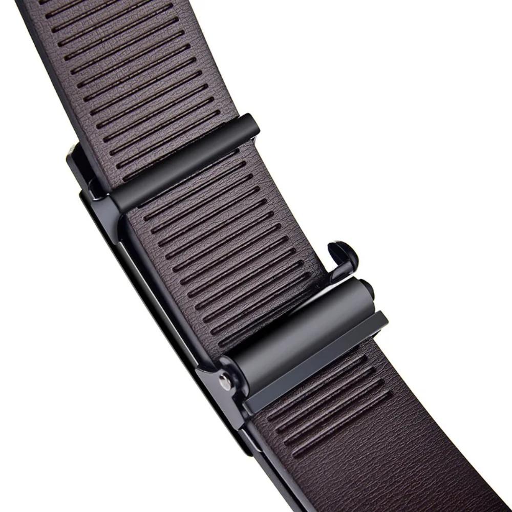 Luxury Brand Designer No Buckle Waistband Classic 3.2cm Belts Casual Genuine Leather Belt