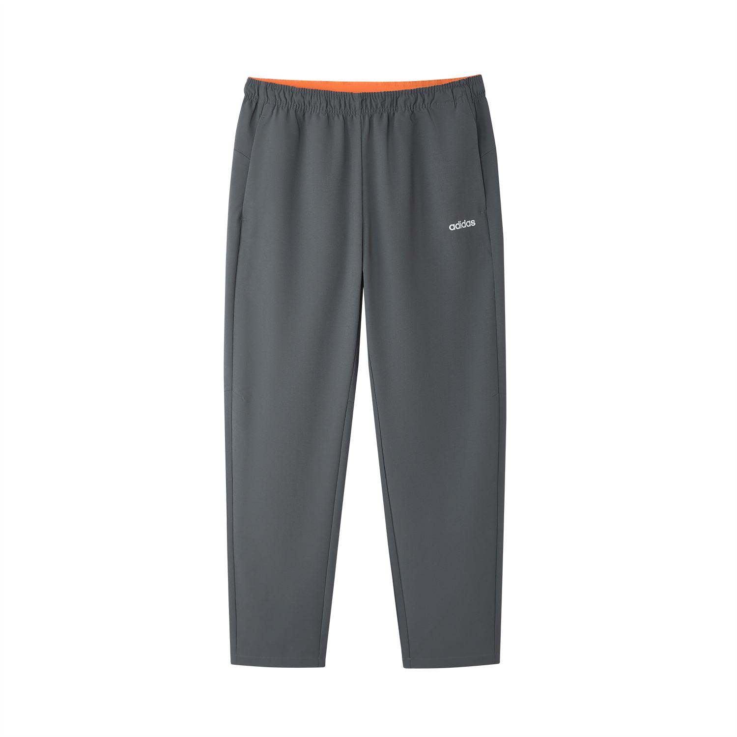 Adidas Casual Pants Men s Gray Moderate Straight Fit Pants KQ7868 L