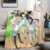 Nisekoi False Love Throw Lightweight 240g Flannel Blanket Soft Skin-friendly for Summer Cooling