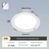 NVC 6W LED Recessed Downlight