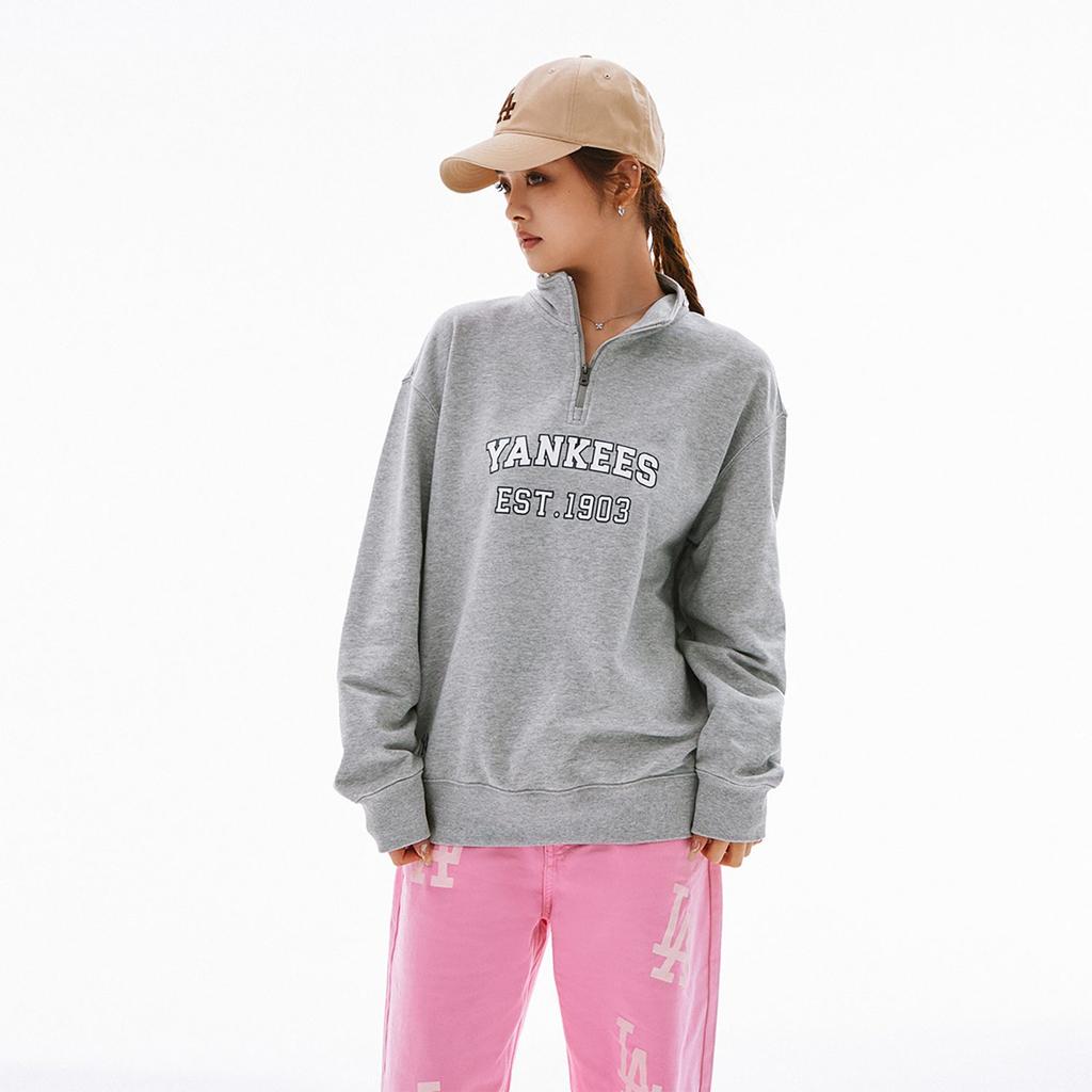MLB SS24 Sweatshirt Unisex Light Gray 3AMTV0341-50MGS