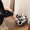 Warm Fleece Milk Fufu~ Korean Cute Head Puppy Snow Boots Winter Fleece Thickened Warm Short Cotton Boots