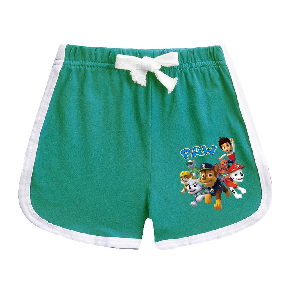 Paw Patrol Summer 2022 Kids' Two-Piece Set: Trendy Short Sleeve T-shirt & Shorts for Boys and Girls