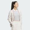Adidas GolF 2024 F W Women GolF Pulley Fashion 3s Checked Cardigan Is4753