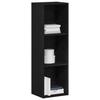 Bookshelf Black Oak Look 36 x 30 x 114 cm Engineered Wood