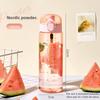 26oz/780ml Clear Water Bottle Reusable BPA Free Leak Proof Plastic Water Bottle with Carrying Strap Suitable for Travel Fitness