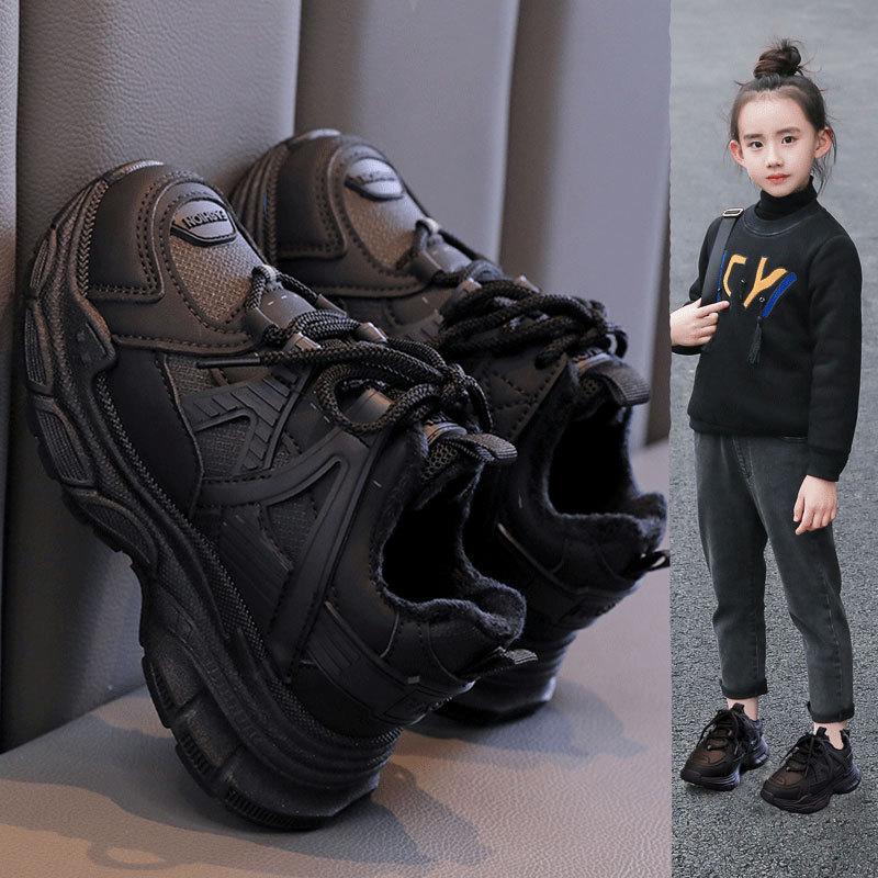Girls' shoes Children's sports dad shoes 2025 spring and autumn new autumn and winter lightweight older children's leisure and versatile