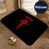 Soft Flannel Floor Mat Anime Fullmetal Alchemist Floor Mat Non-Slip Absorbent Doormat Bathroom Bedroom Home Decor Rug