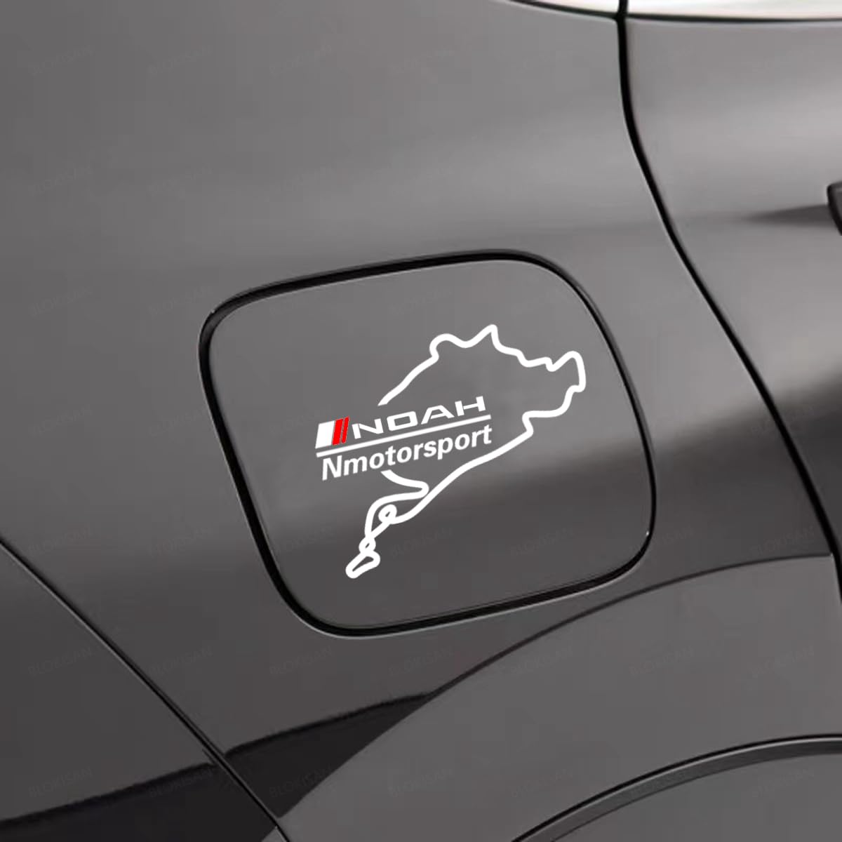Noah Fuel Filler Cover Sticker Rear Glass Rear 70 Series Noah