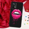 Sexy Vampire Lips For Samsung Galaxy A56 A36 A26 A16 A05 A06 A22 A32 A52 A54 A34 A14 A55 A15 A53 A33 A35 Case