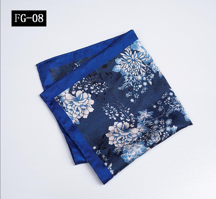 

Мужской карманный платок с принтом, костюм, свадебный ужин, полиэстер, шелк, цветочный, личность, винтажный, носовой платок, квадратное полотенце, нагрудное полотенце