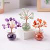 1Pcs Natural Crystal Tree Feng Shui Mini Tree New Artificial Bonsai