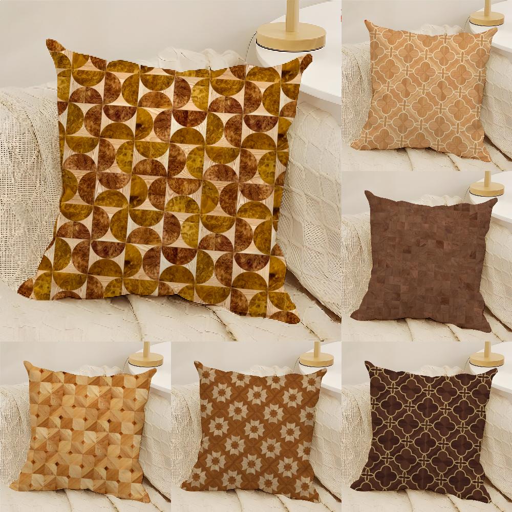 Classic Patterns COZY Pillow Case Home Living Room Decoration Linen Pillow Cases Cushion Cover