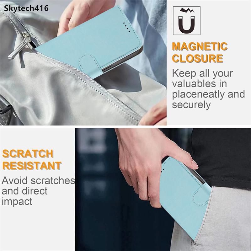 For Nothing CMF Phone 1 2 2A 3A Pro PU Leather Flip Case Card Slot Wallet Back Cover