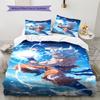 Digital Print Dragon Ball Z Duvet Cover, 3 Pieces Bedding Set, No Core, Various Sizes, Children's Gift -HYQ9