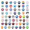 10/60pcs Cute Colorful Paw Print Stickers Cat Dog Paw Graffiti Stickers for DIY Luggage Laptop Skateboard Motorcycle Bicycle Sticker