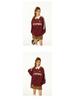 2025 Plus Size Retro College Style Polo Collar Sweatshirt for Women - Spring & Autumn Trendy