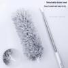 Curved Long-Handle Retractable Fiber Feather Duster for Car and Home Cleaning