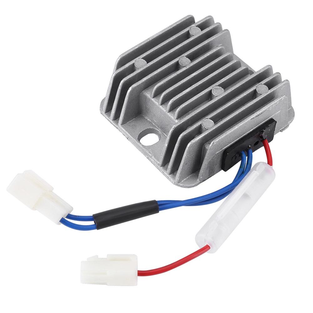 12V DC AVR 2 Plugs/3 Wires Power Stabilizer for KDE3500 5000 6500 6700 Generator Electric Start