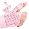 Double Thumb Support Breathable Sports Wristband with Velcro Compression