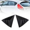 1 P  Rear Side Window Louver Privacy   Reduce Temperature Window Louver   Vent Scoop Shade Cover Blind for   MK7 7.5 2008 to 2017