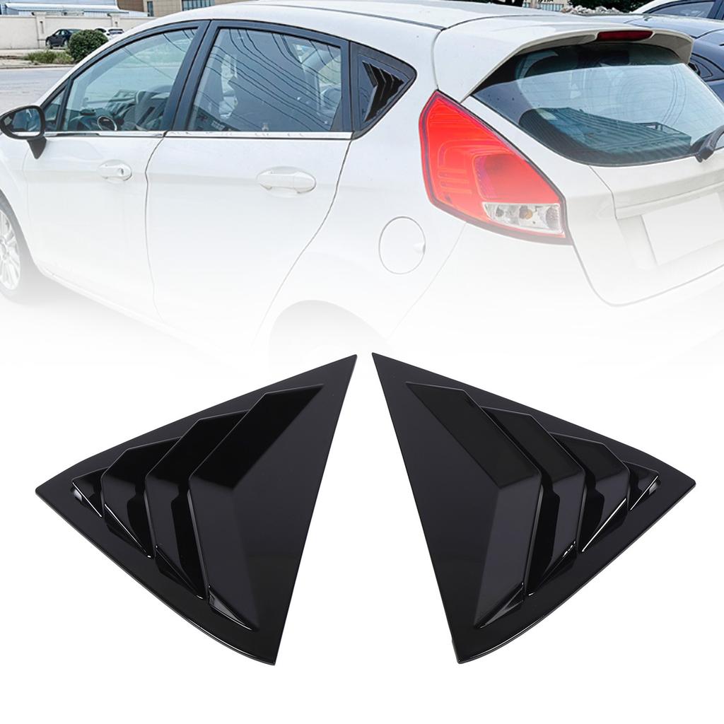 1 P  Rear Side Window Louver Privacy   Reduce Temperature Window Louver   Vent Scoop Shade Cover Blind for   MK7 7.5 2008 to 2017