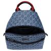 Gucci Zaino Bambino GG Leather Tag Denim Backpack Kids Backpack Blue 782708-FAEI7-4242
