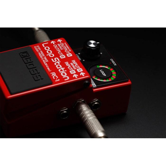 Boss RC-1 Loop Station Bundle with Instrument Cable, Patch Cable, and Picks