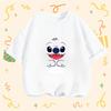 2026 New Stitch Cartoon Hug Short-Sleeve T-Shirt Summer Casual Top Hot-Selling Children's Boys Clothing