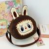 Cute Labubu Crossbody Bag Cartoon Backpack Doll Change Plush Bag Children'S Backpack Cartoon Bag Shoulder Bag Handbag Girl Gift