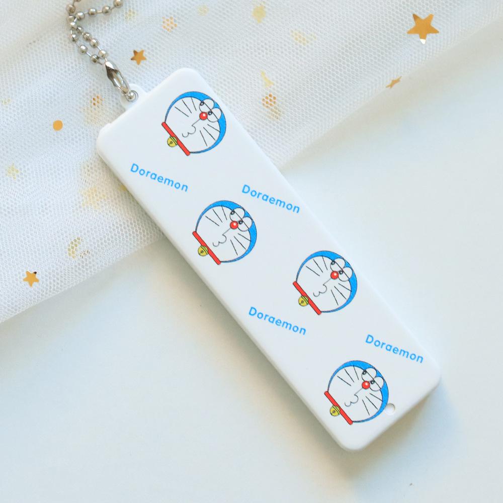 Cute Cartoon Foldable Mirror Comb - Portable Mini for Kids & Students